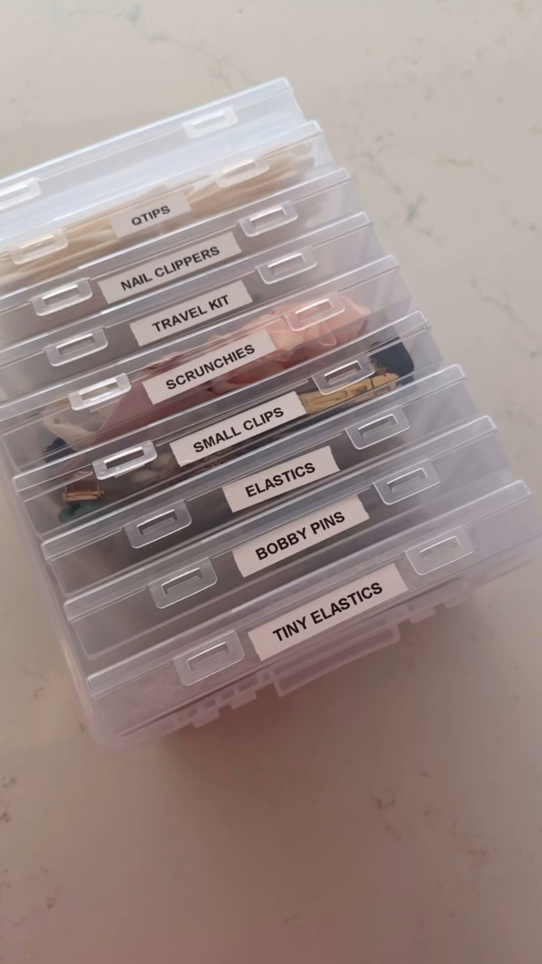 The best organizer for smaller items. I use these for thank you cards, batteries, and have even used it in my car for things like first aid. So easy and looks good too! 

#LTKFamily #LTKdayinmylife #LTKHome