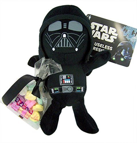 Star Wars The Force Awakens Valentine Darth Vader Plush Toy, 7 Inch | Amazon (US)
