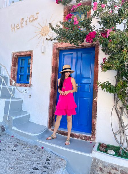 It’s going to finally warm up next week in San Diego! Rising temperatures makes me nostalgic of island getaways. Santorini was magical last year ✨ This was taken in Oia at the infamous Sisterhood of the Traveling Pants location! 

#LTKFind #LTKSeasonal #LTKstyletip