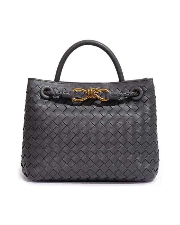 Woven Bags for Women Bowknot Small Tote Hobo Shoulder Crossbody Bags PU Leather Handwoven Satchel... | Amazon (US)