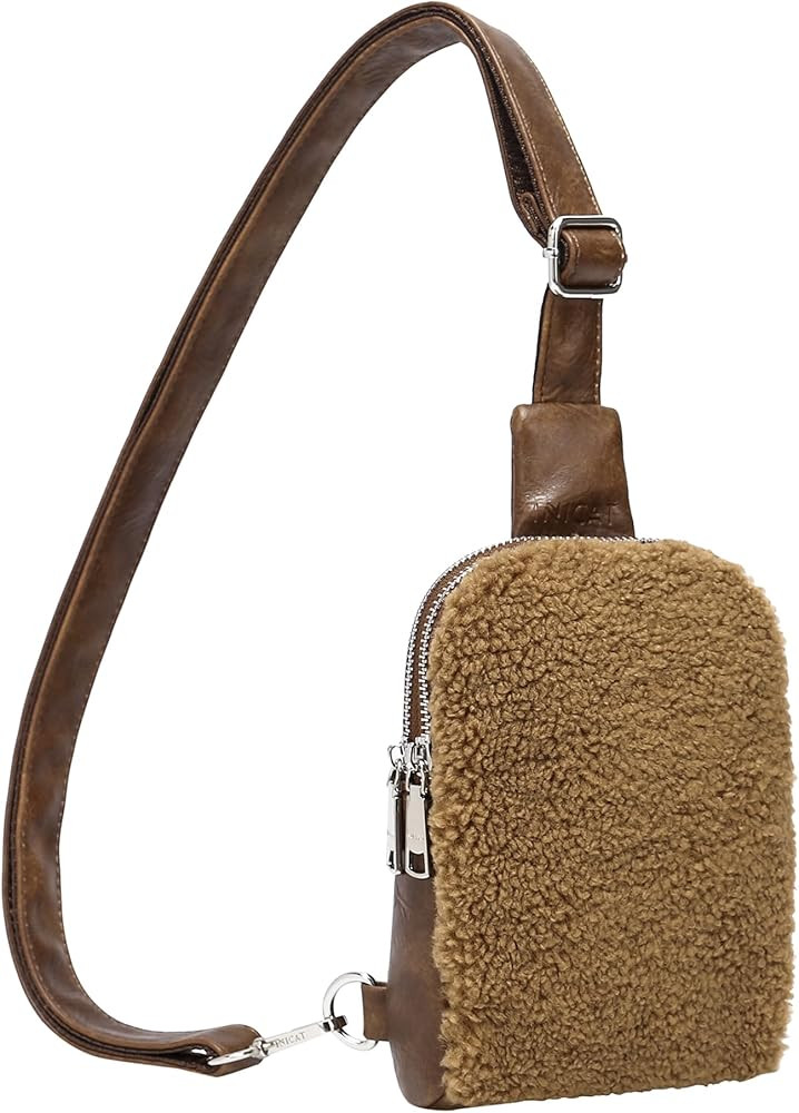 INICAT Small Sling Bag Fanny Packs Crossbody Bags Gifts for Women Men | Amazon (US)