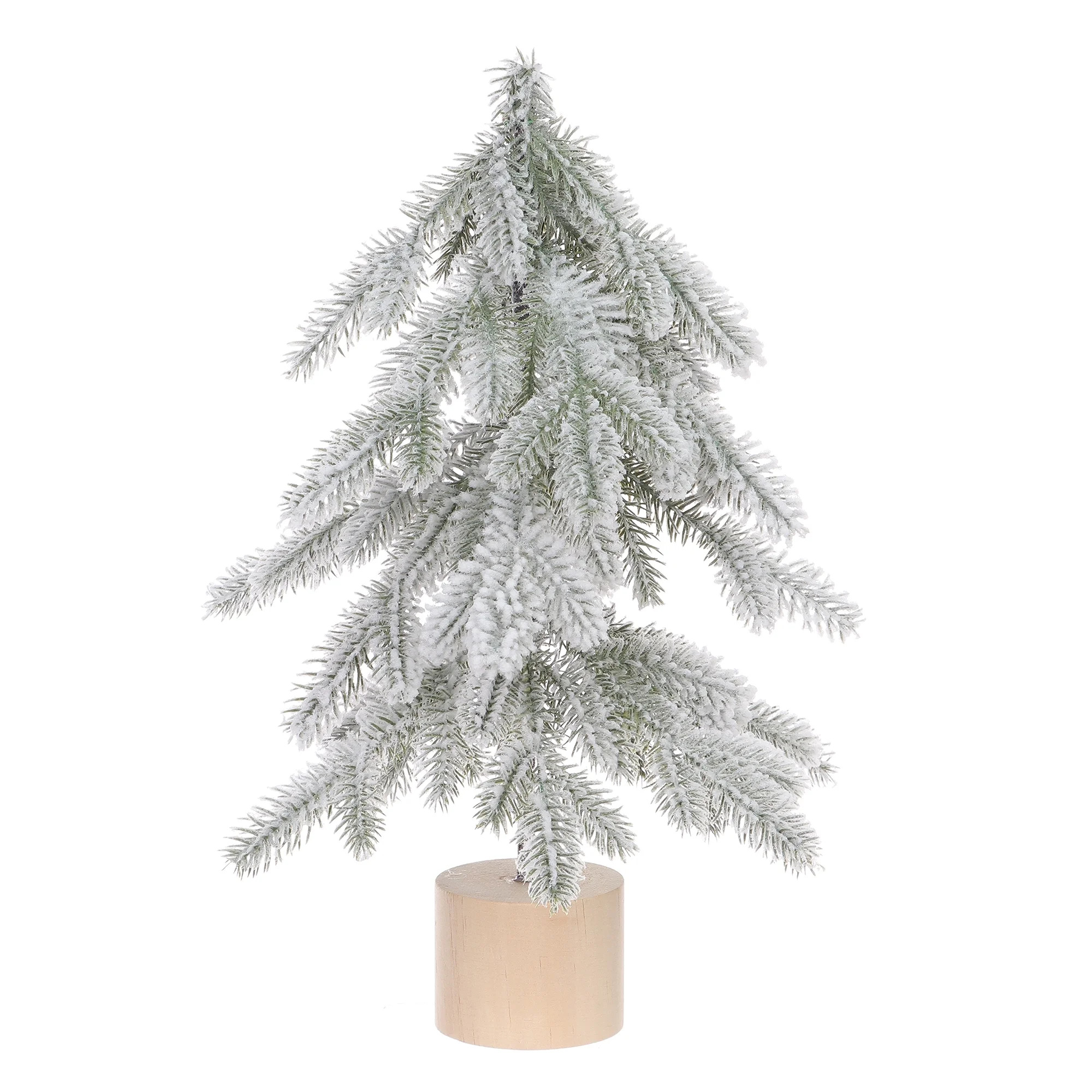 HOLIDAY TIME PL Christmas 18 in White Snow Potted Tree Home, HOLIDAY TIME PL 18`` SNOW POTTED TRE | Walmart (CA)