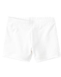 Girls Basic Cartwheel Shorts - white | The Children's Place