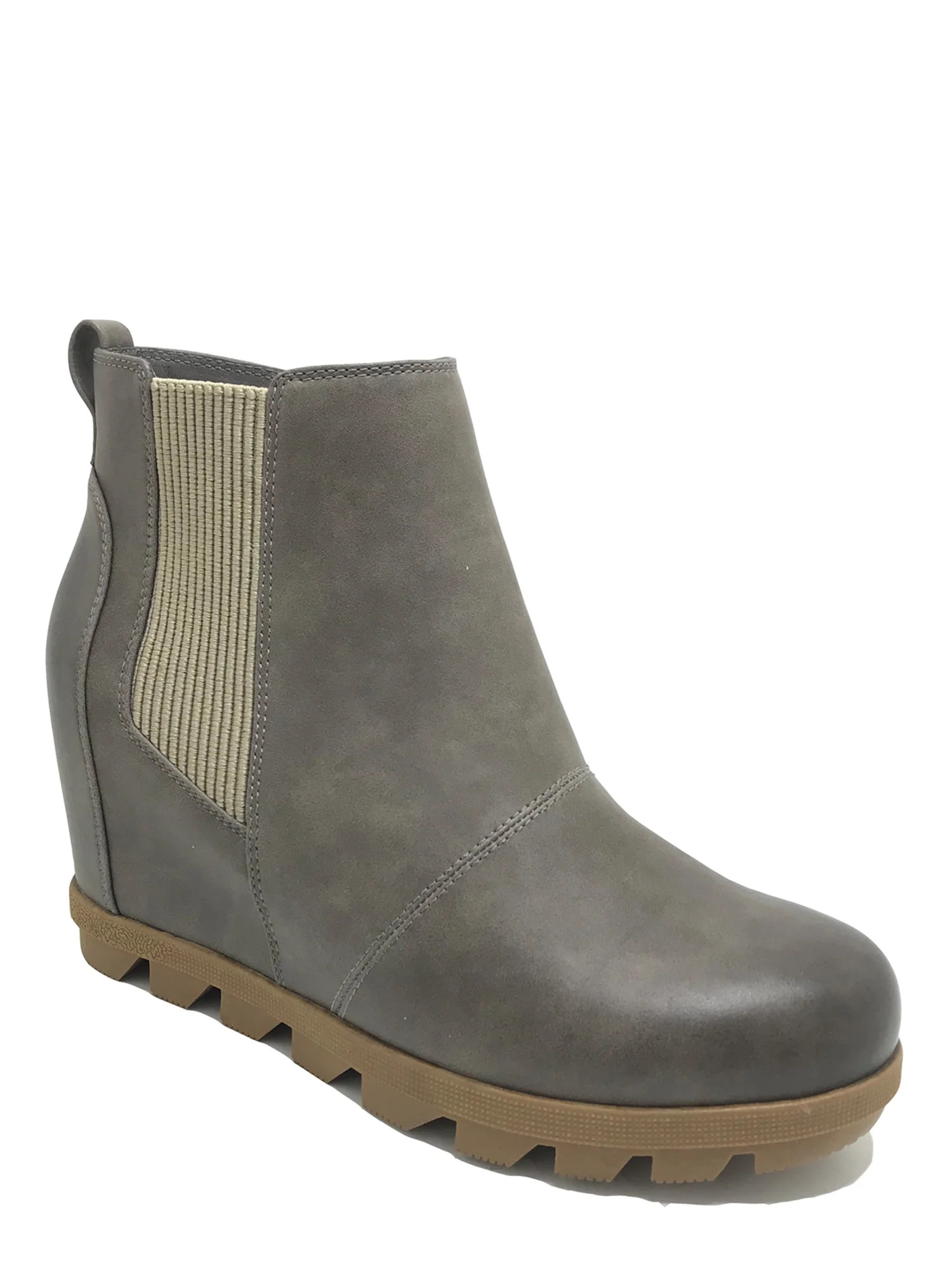 Time and Tru Women's Lug Wedge Commuter Boot - Walmart.com | Walmart (US)