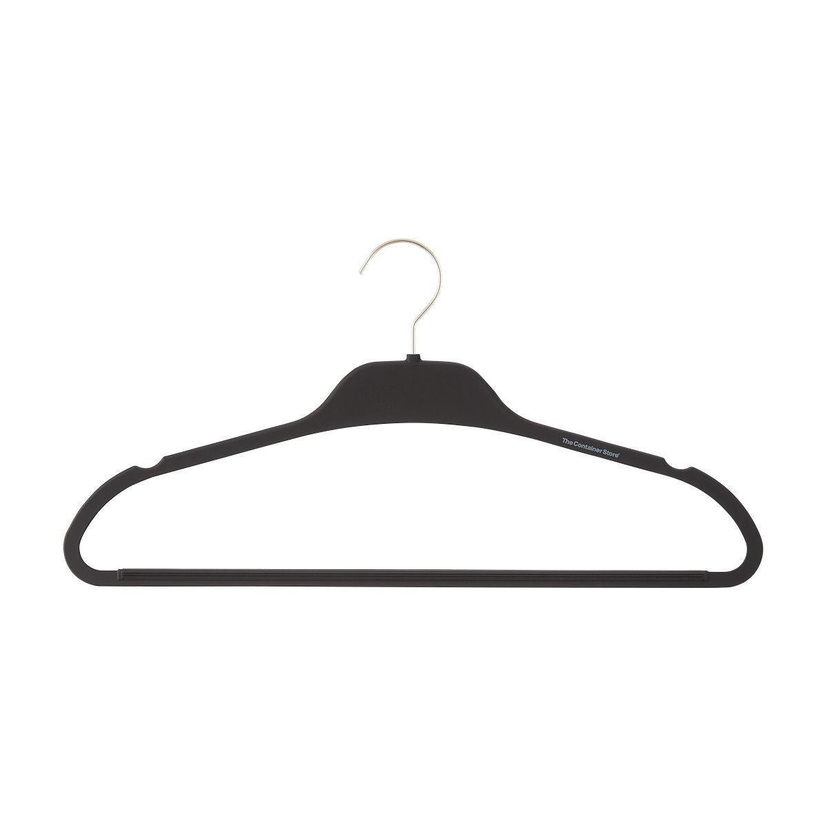 The Container Store Non-Slip Rubberized Hangers | The Container Store