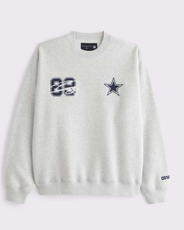NFL CeeDee Lamb Graphic Crew Sweatshirt | NFL | Abercrombie.com | Abercrombie & Fitch (US)