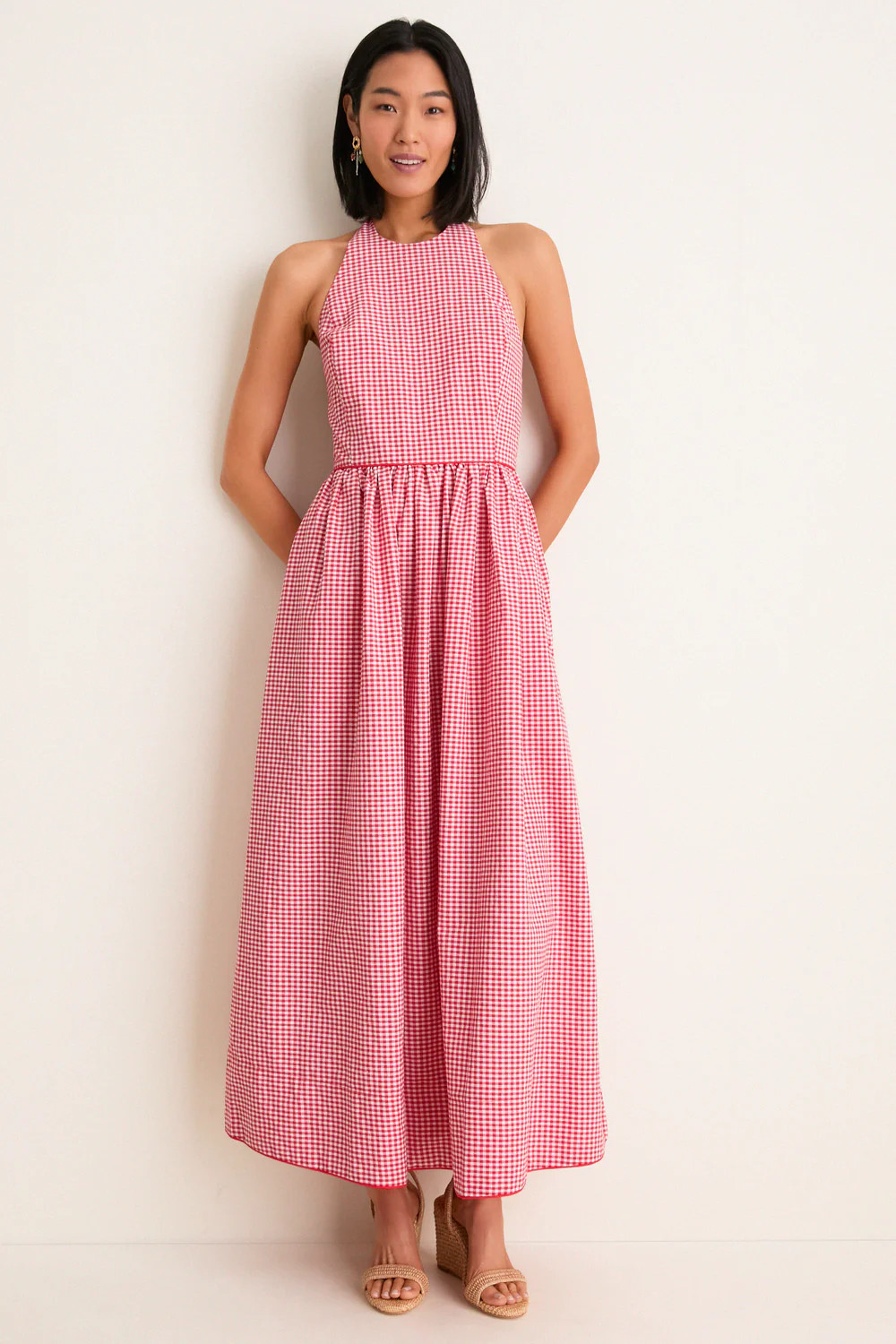 Red Gingham Marcie Dress | Tuckernuck (US)