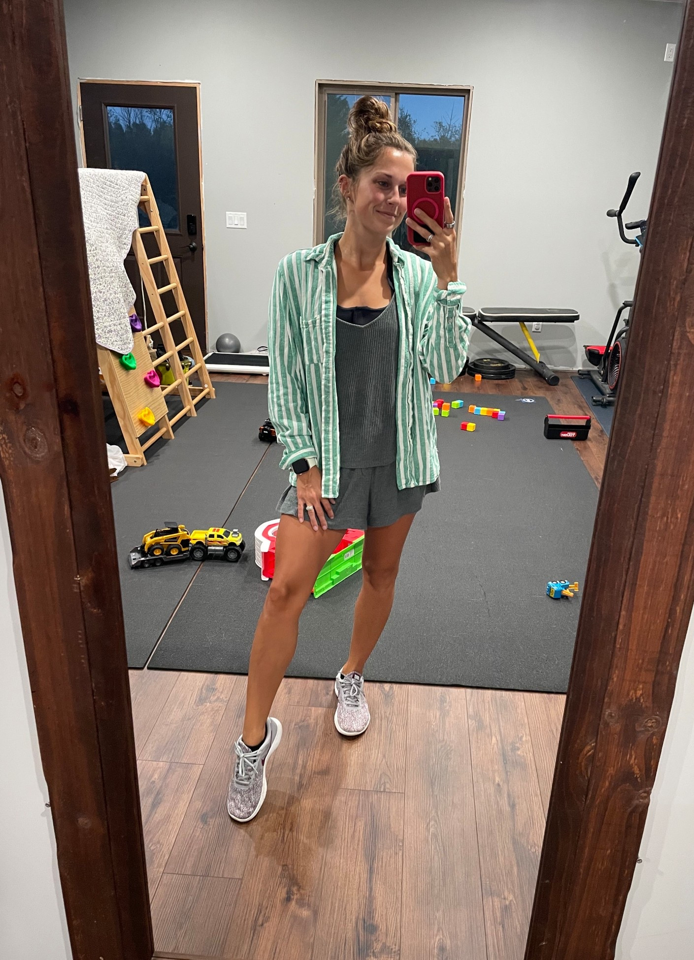 New PJ sets >>> plus this versatile top also from Target!! Size small in top, small in bottoms (would prefer XS) and XS in gray top!!

#LTKStyleTip #LTKActive #LTKBeauty