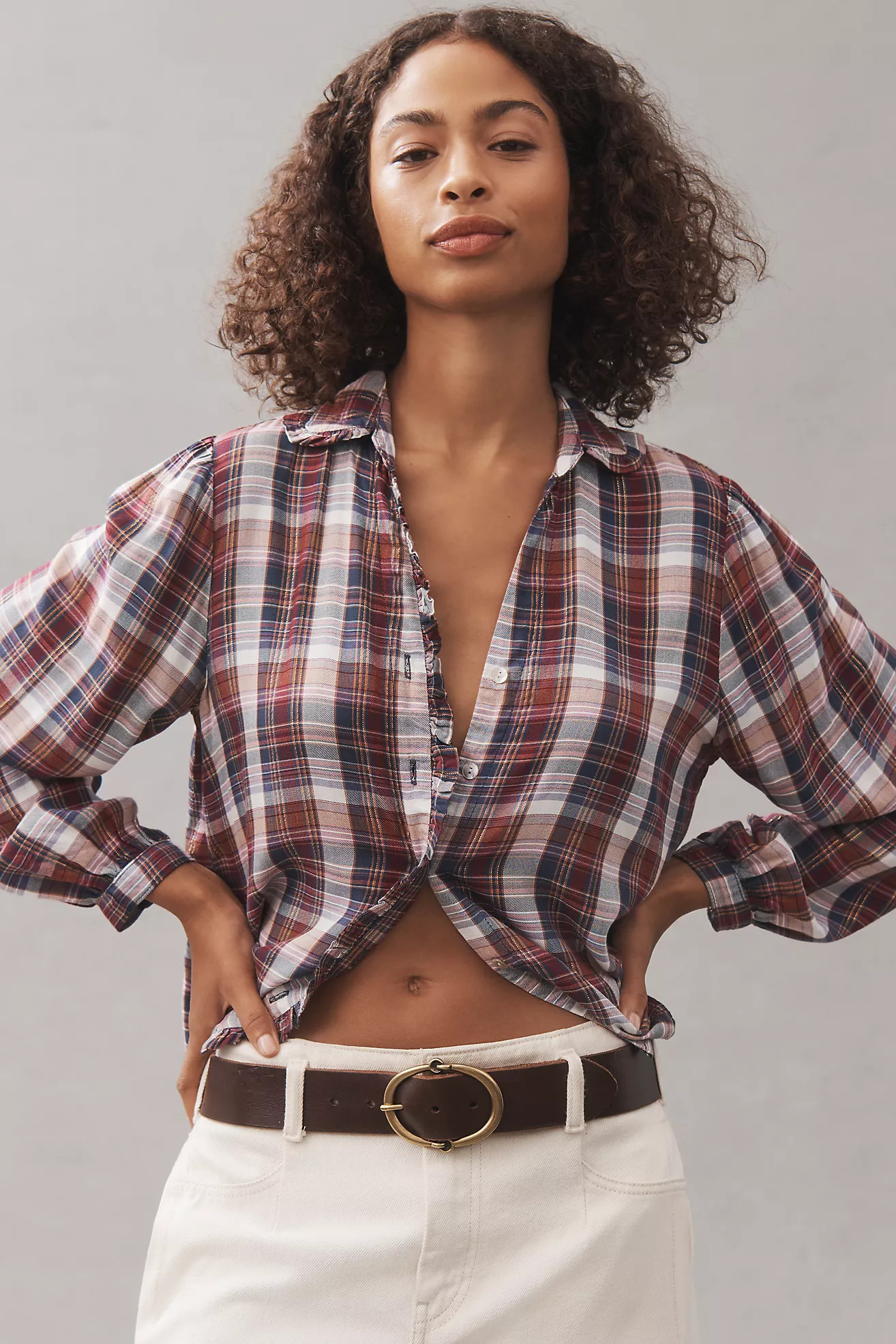 Cloth & Stone Button-Down Shirt | Anthropologie (US)