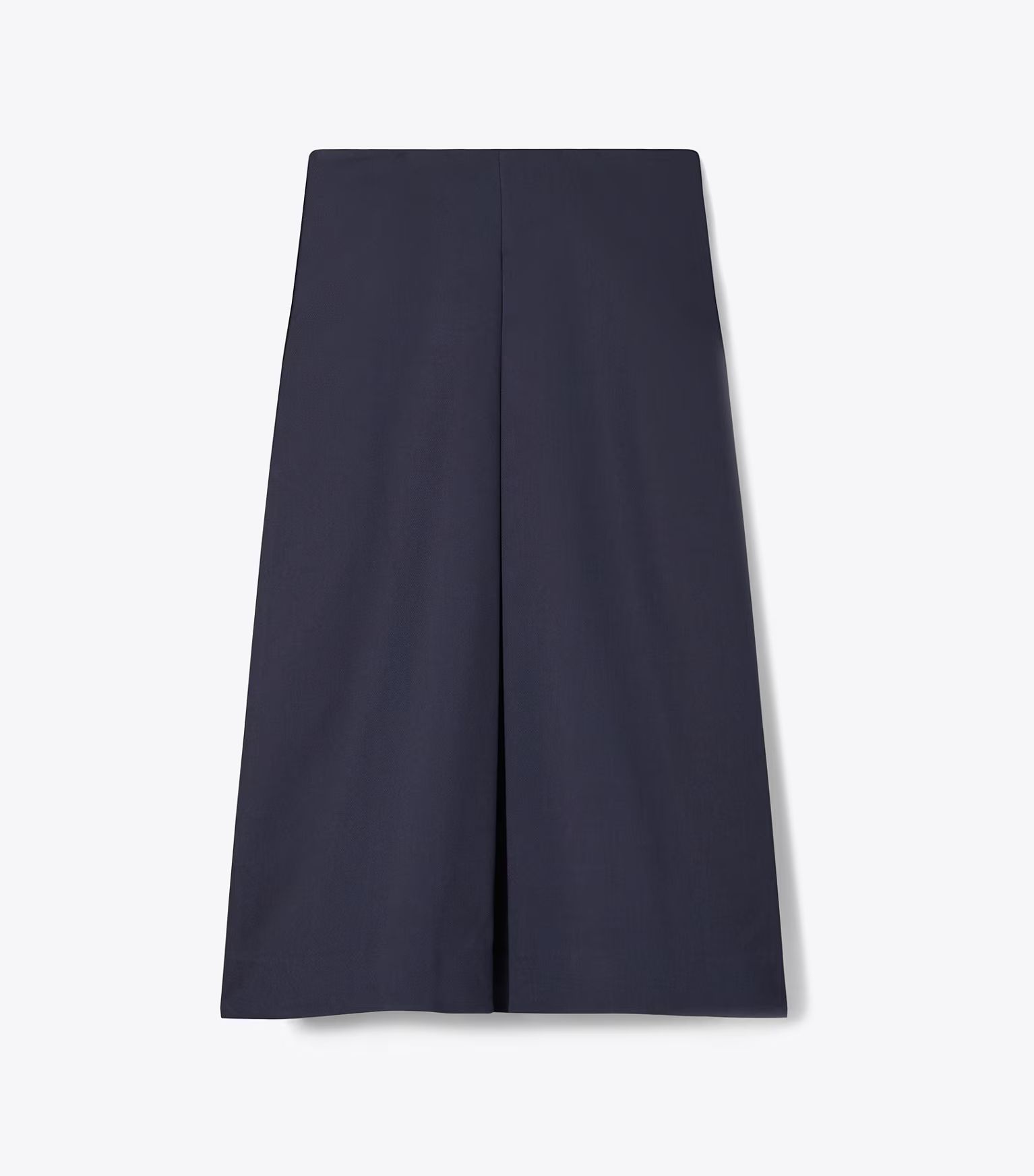 PLEATED COTTON TWILL SKIRT | Tory Burch (US)