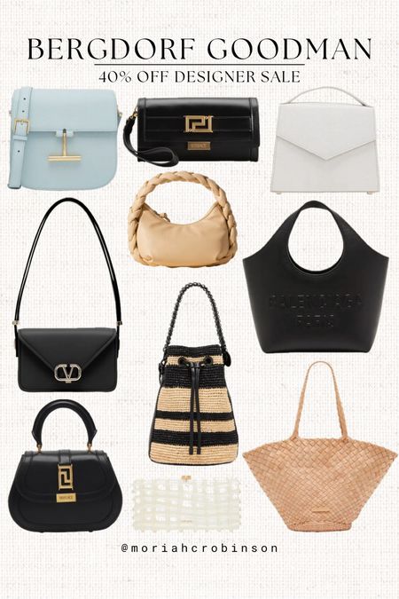 Bergdorf Goodman — 40% off designer sale

Purse, designer bag, bag, summer fashion, spring fashion

#LTKStyleTip #LTKItBag #LTKSaleAlert