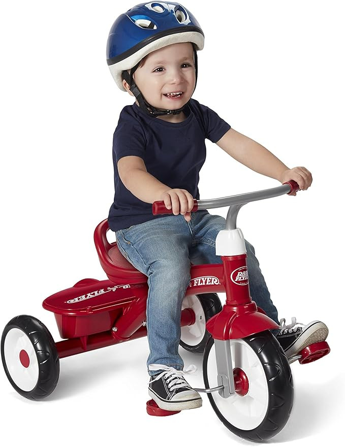 Radio Flyer Red Rider Trike for Ages 2.5–5, Three Wheel Toddler Bike, Kids Tricycle, Outdoor Ri... | Amazon (US)