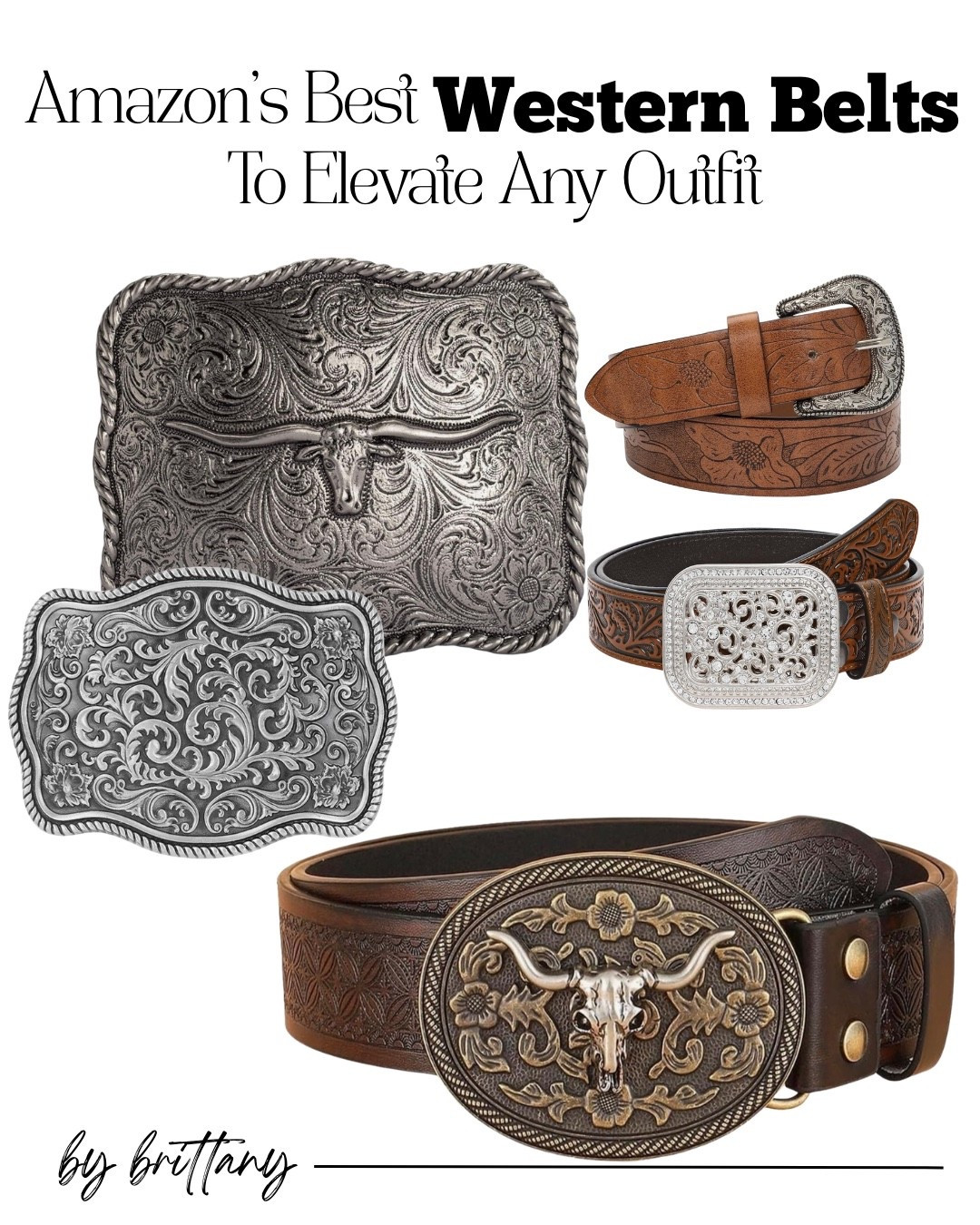 Western belts are the easiest way to elevate any outfit — from casual denim to dressed-up country chic. I rounded up Amazon’s best western belts that are trending right now and actually worth the buy. Linked below so you can shop your favorite 🤠✨ All come in at super affordable prices too!

#LTKSaleAlert #LTKgrwm #LTKootd