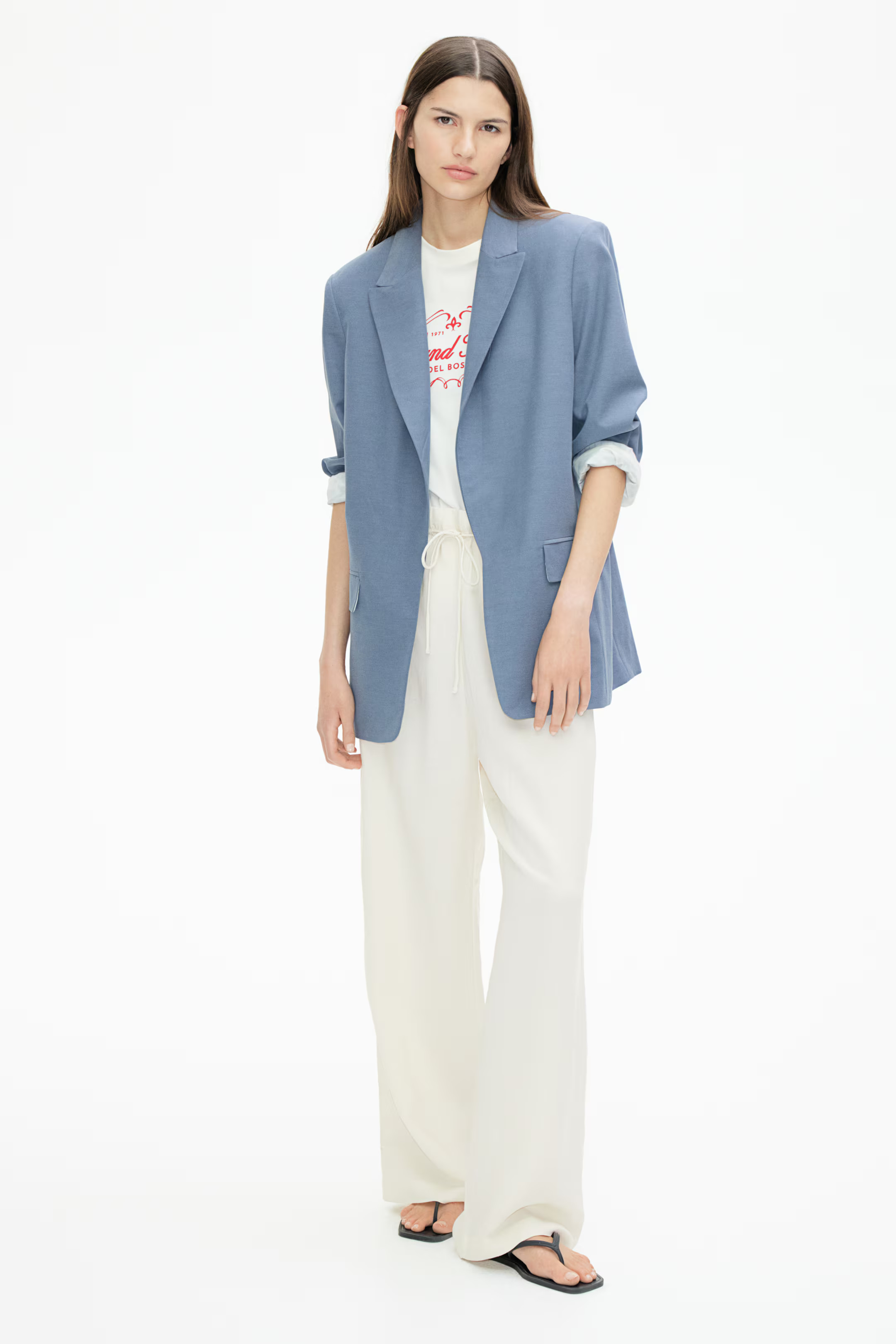 Linen-Blend Pants | H&M (US + CA)