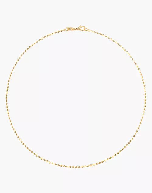 Alexa Leigh Gold Ball Chain Necklace | Madewell