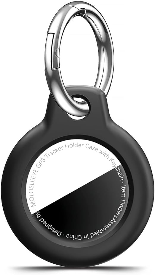 1|2|4 Pack for Airtag Holder Case with Keychain, Shockproof GPS Cover Anti-Scratch Key Chain for ... | Amazon (US)