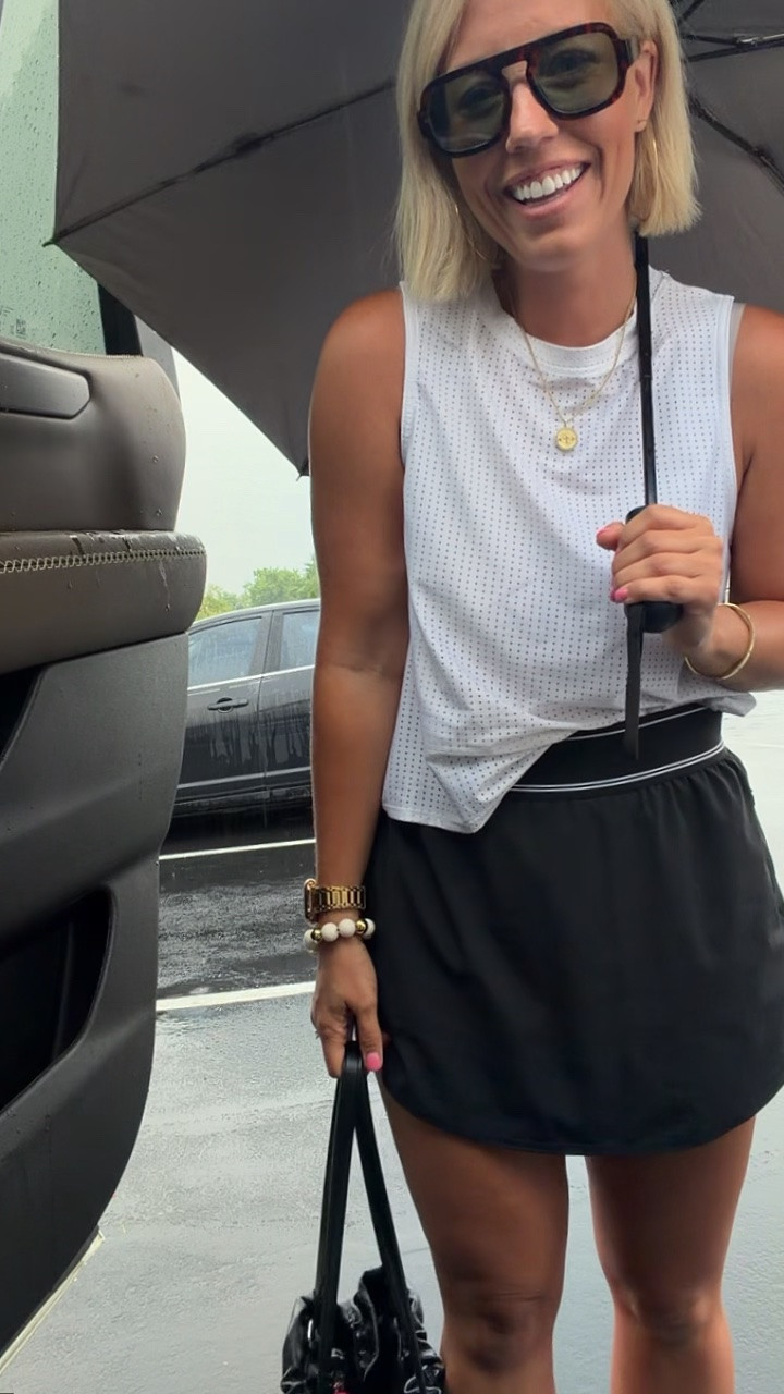 OOTD to take the kids to their golf tournament that gets rained out 🌧️ 
⬇️⬇️⬇️
Tank small
Skirt small

#LTKActive #LTKmomlife #LTKootd