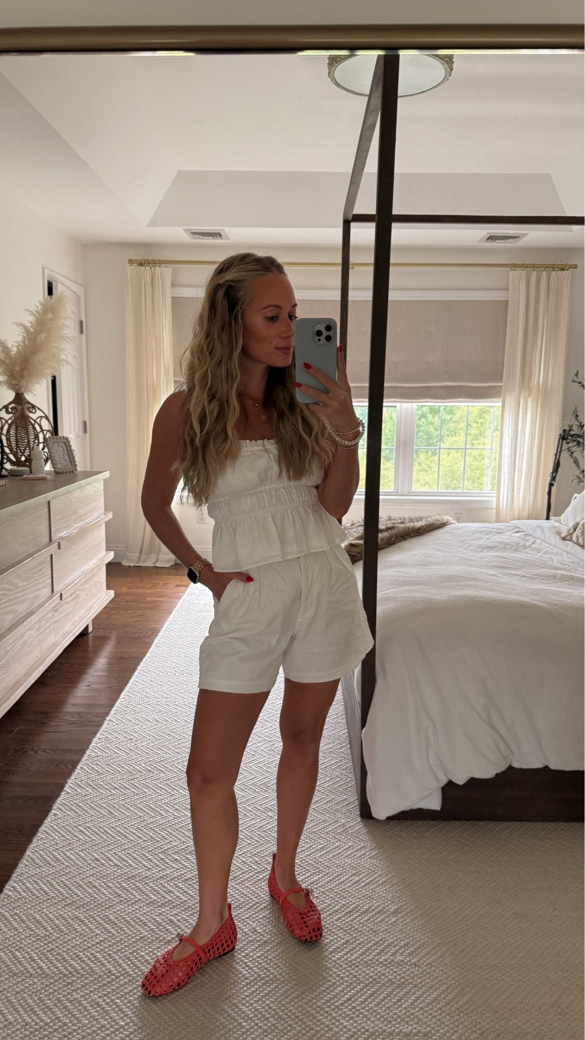 Elevated essentials OOTD ✨ @Aritzia  Lodge shorts and cami! 

Summer outfits, New England fashion, elevated fashion, linen sets, linen shorts

#LTKootd #LTKSeasonal

#LTKootd #LTKSeasonal