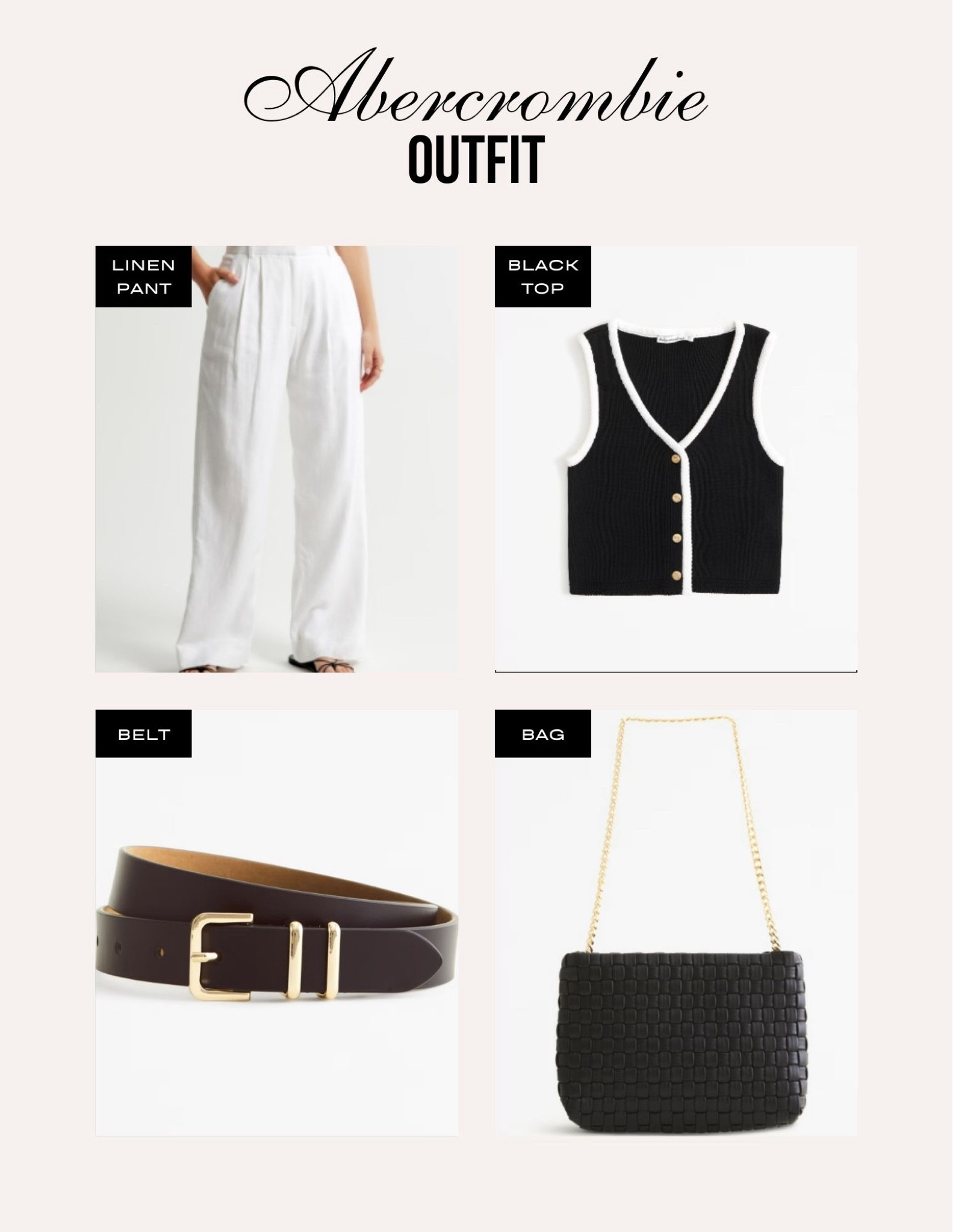 #Abercrombie #black #white #europe #businesscasual #linen #professional


#LTKworkwear #LTKeurope #LTKtravel