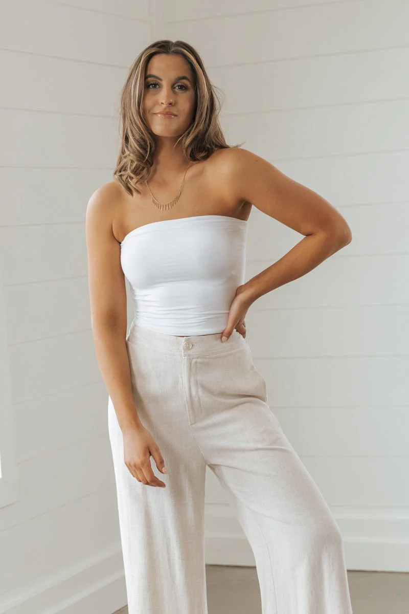 Double Lined Jersey Tube Top - FINAL SALE | Magnolia Boutique