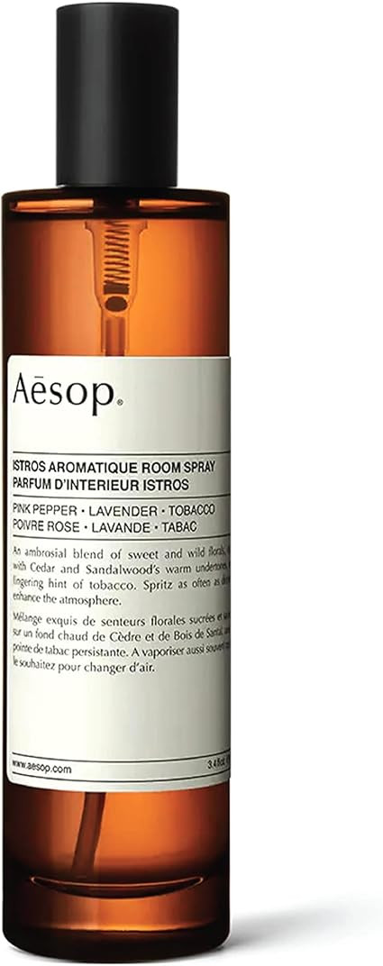 Aesop Istros Aromatique Luxury Room Spray | Vibrant, Floral, Smoky Aroma lasts for Several Hours ... | Amazon (US)