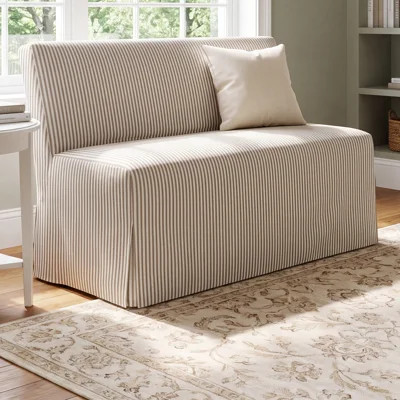 Andrea Slipcover Dining Banquette | Wayfair North America