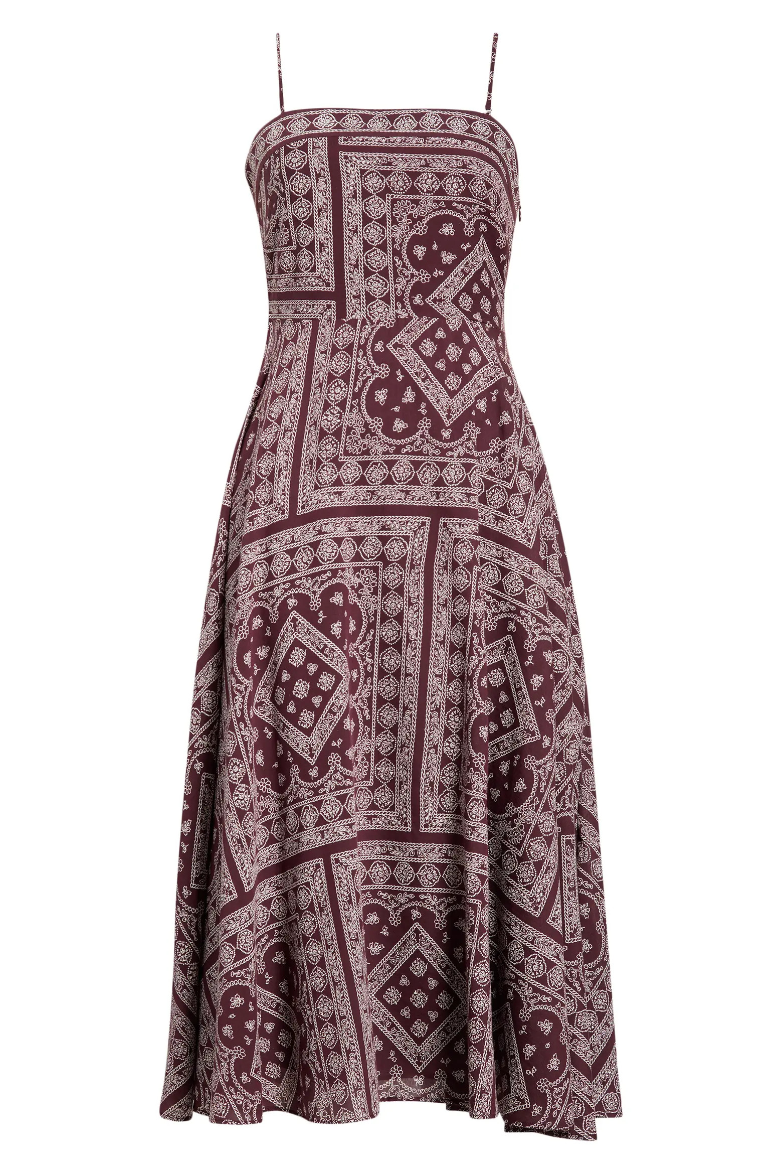 Kitt Bandana Print Cotton Blend Dress (Women) | Nordstrom | Nordstrom