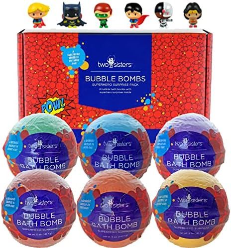 Amazon.com: Squishy Bubble Bath Bombs for Kids with Surprise Squishy Toys Inside by Two Sisters. ... | Amazon (US)