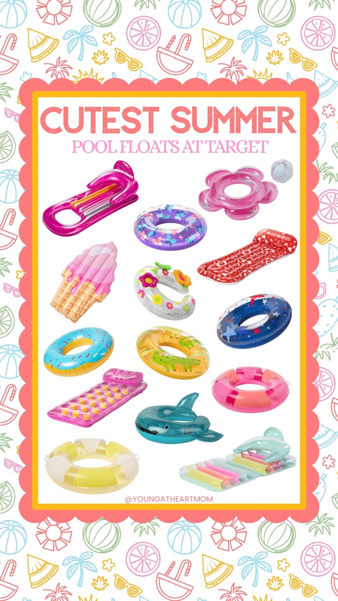 The CUTEST Summer pool float collection at Target! 

#SummerFinds #TargetSummer #PoolDays #PoolFloats #PoolEssentials

#LTKSwim #LTKSeasonal #LTKmomlife