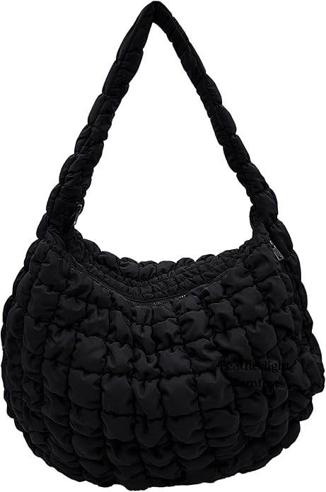 Puff Tote Bag for Women - Stylish Hobo Purse Fashionable Shoulder Bag Comfortable Trendy Large Pa... | Amazon (US)