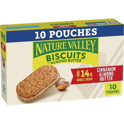 Nature Valley Biscuits with Almond Butter - 10ct | Target