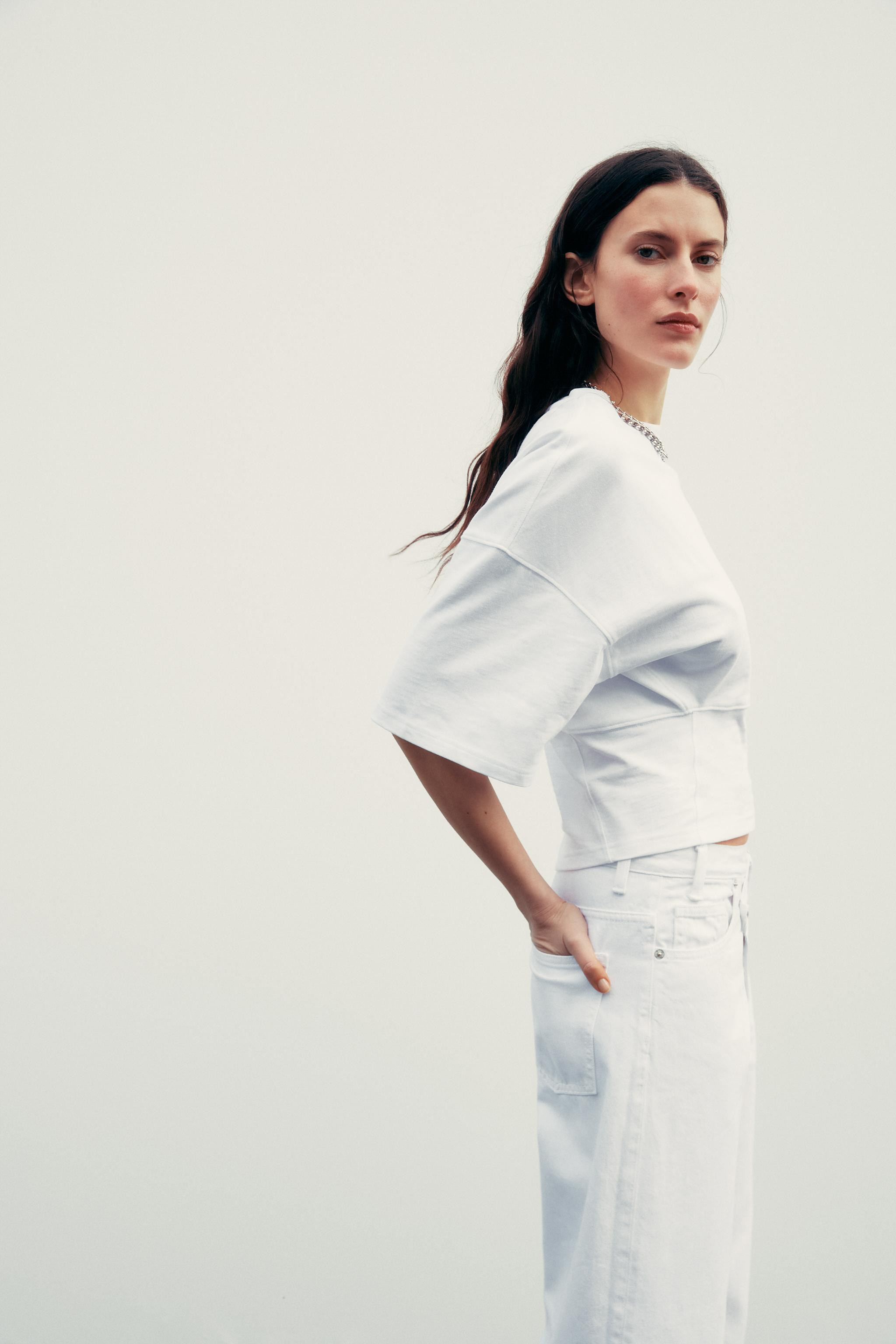 FITTED WAIST T-SHIRT | Zara US