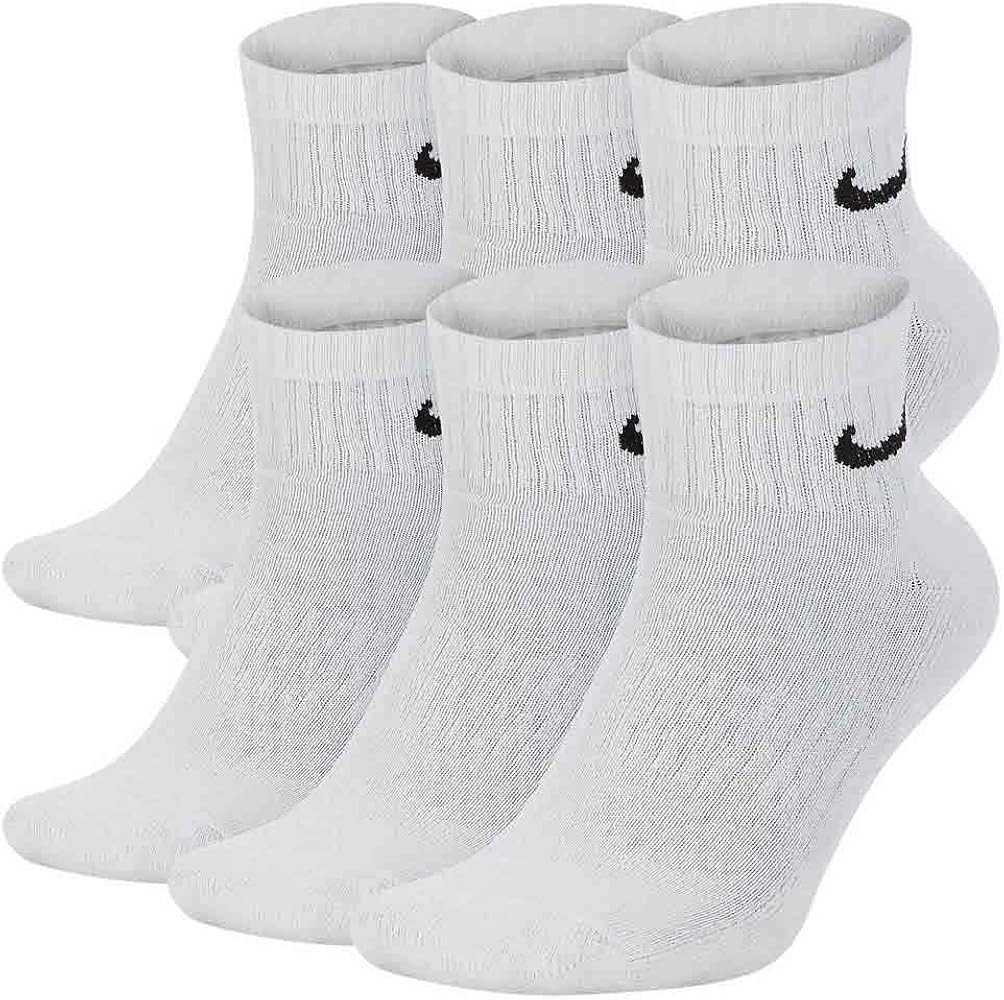 Nike Everyday Cushion Ankle Training Socks (6 Pair) | Amazon (US)