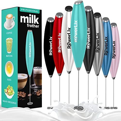 Amazon.com: PowerLix Milk Frother No Stand Handheld Battery Operated Electric Foam Maker For Coff... | Amazon (US)