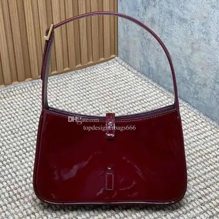 Designer Le5a7 hobo Armpit bag classic Women Leather Shoulder bag Handbags black red burgundy Whi... | DHGate