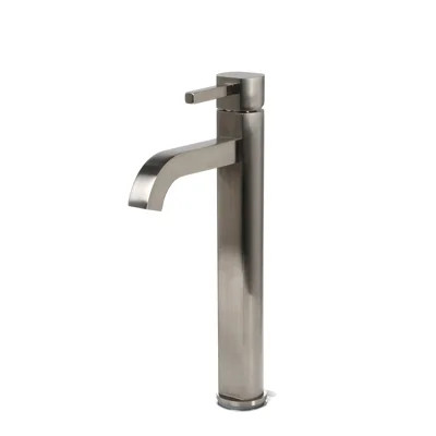 Kraus Ramus Vessel Mixer Single-Handle Bathroom Faucet with Matching Pop-Up Drain | Wayfair North America
