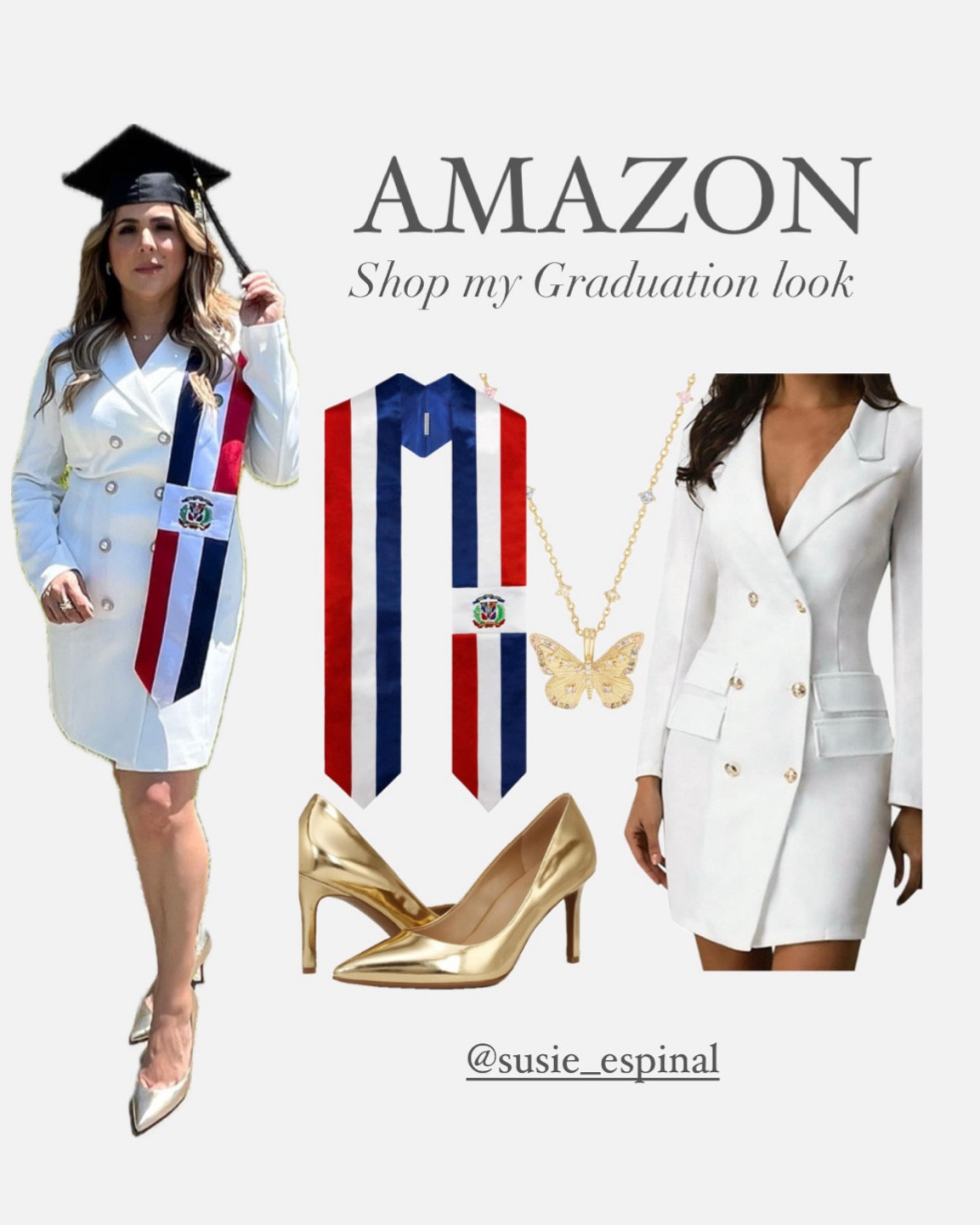 Shop my graduation 👩🏻‍🎓 look #amazonfashion 

#LTKbeauty #LTKstyletip