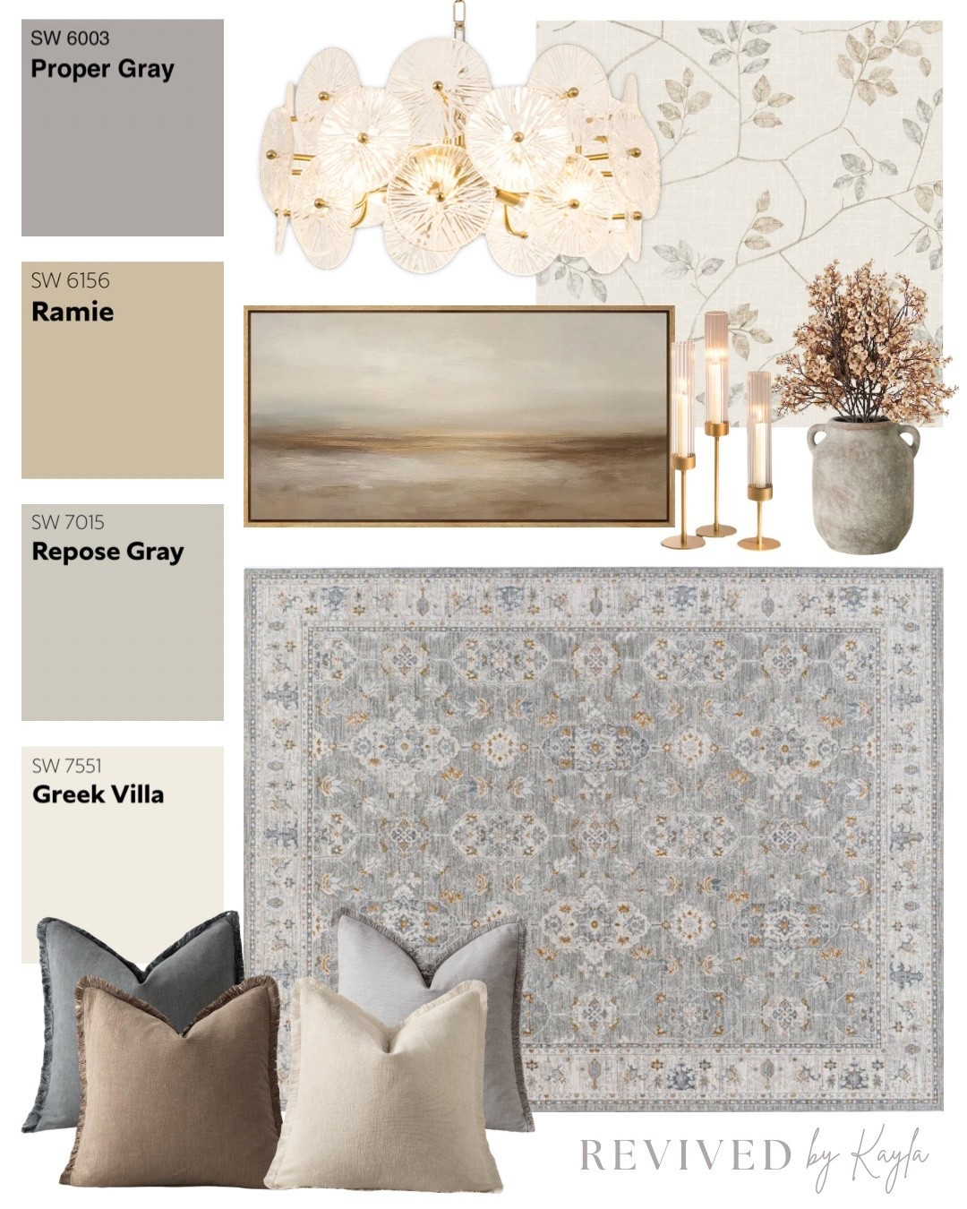 Gray and brown neutral room design mood board 🩶🤎

#livingroom #bedroom #home #decor #design #neutralhome #neutraldecor #sherwinwilliams #wayfair #amazon #gray #modern #cozy #homestyle #homedecorating

#LTKHome