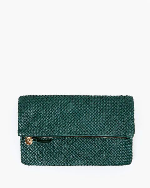 Foldover Clutch w/ Tabs | Clare V.