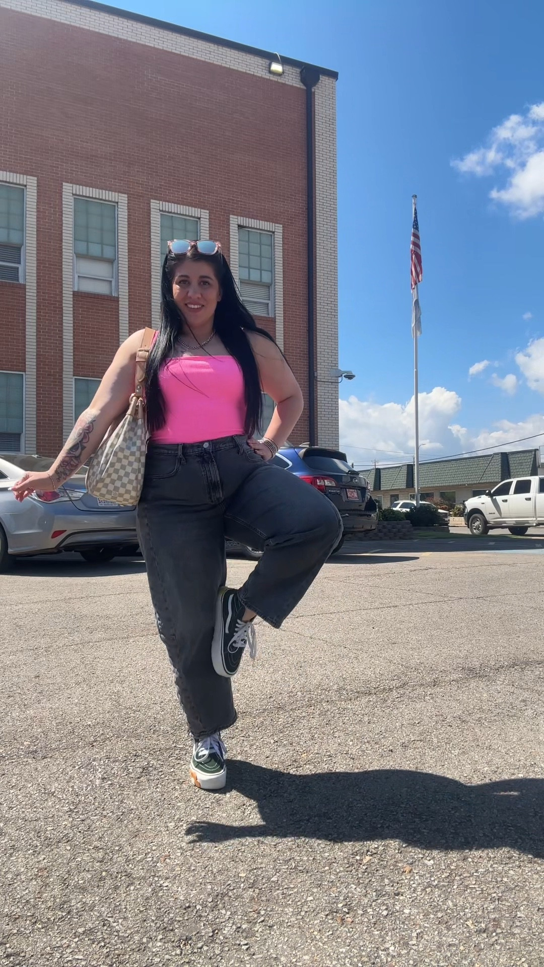 Serving looks to wrap up the week 💁‍♀️✨ Unfortunately these Vans were limited edition but I’ve linked a few other options that I think would be just as cute  

#LTKFindsUnder100 #LTKFindsUnder50