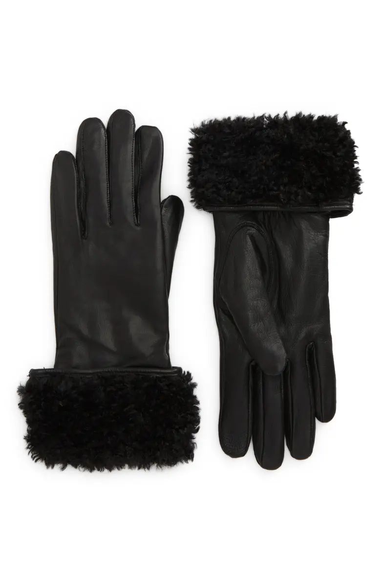 Soia & Kyo Leather Zippered Gloves | Nordstrom | Nordstrom