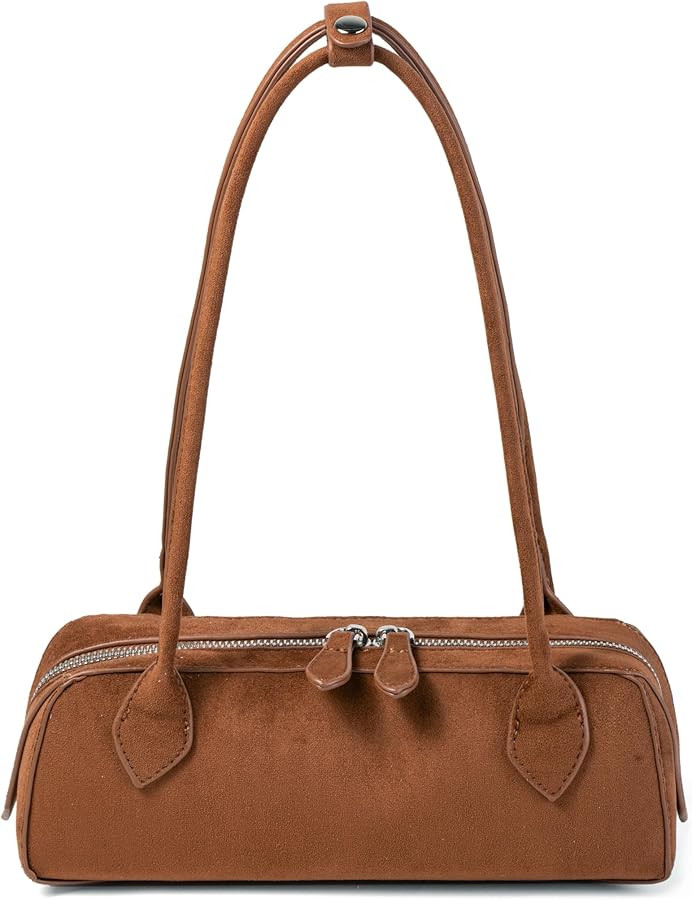 Retro Shoulder Bag for Women Vintage Small Purses Hobo Bag Satchel for Vacation Work | Amazon (US)