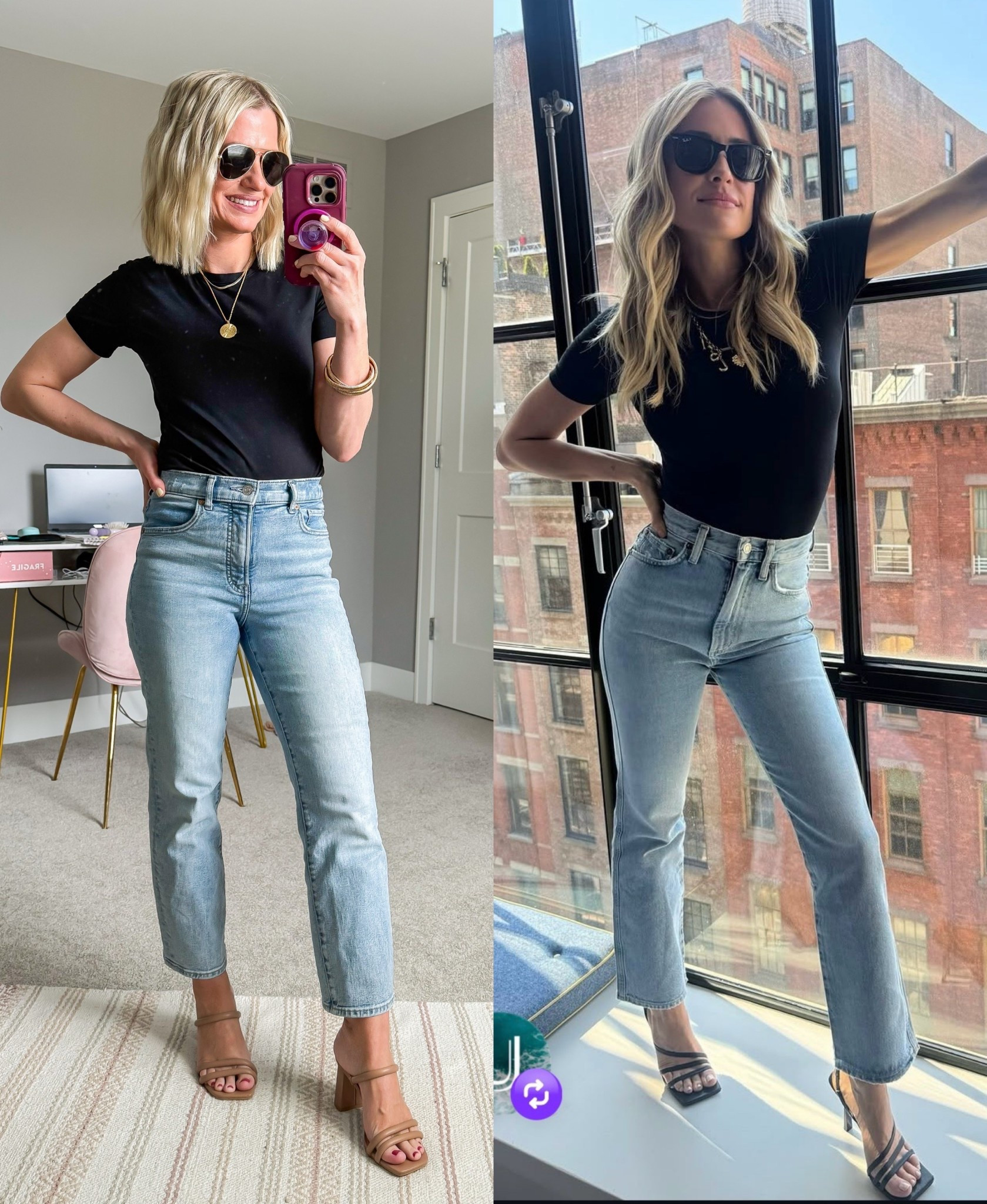 Recreated this outfit that Kristin Cavallari wore with the clothes in my closet! 
T-shirt- so soft and comes in a 3 pack, I have a small! 
Jeans- Old, but a favorite of mine! They are from Express and I will link some similar options! 

#LTKSeasonal #LTKootd #LTKOver40