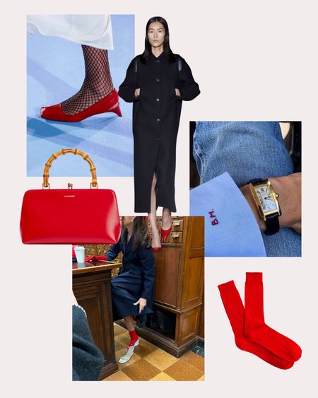 Seeing Red: There are so many great ways to implement one single punch of the timely color: a manicure or lipstick, a ball cap, a phone case, or my favorite, a pair of red socks. 

#LTKstyletip #LTKSeasonal #LTKFind