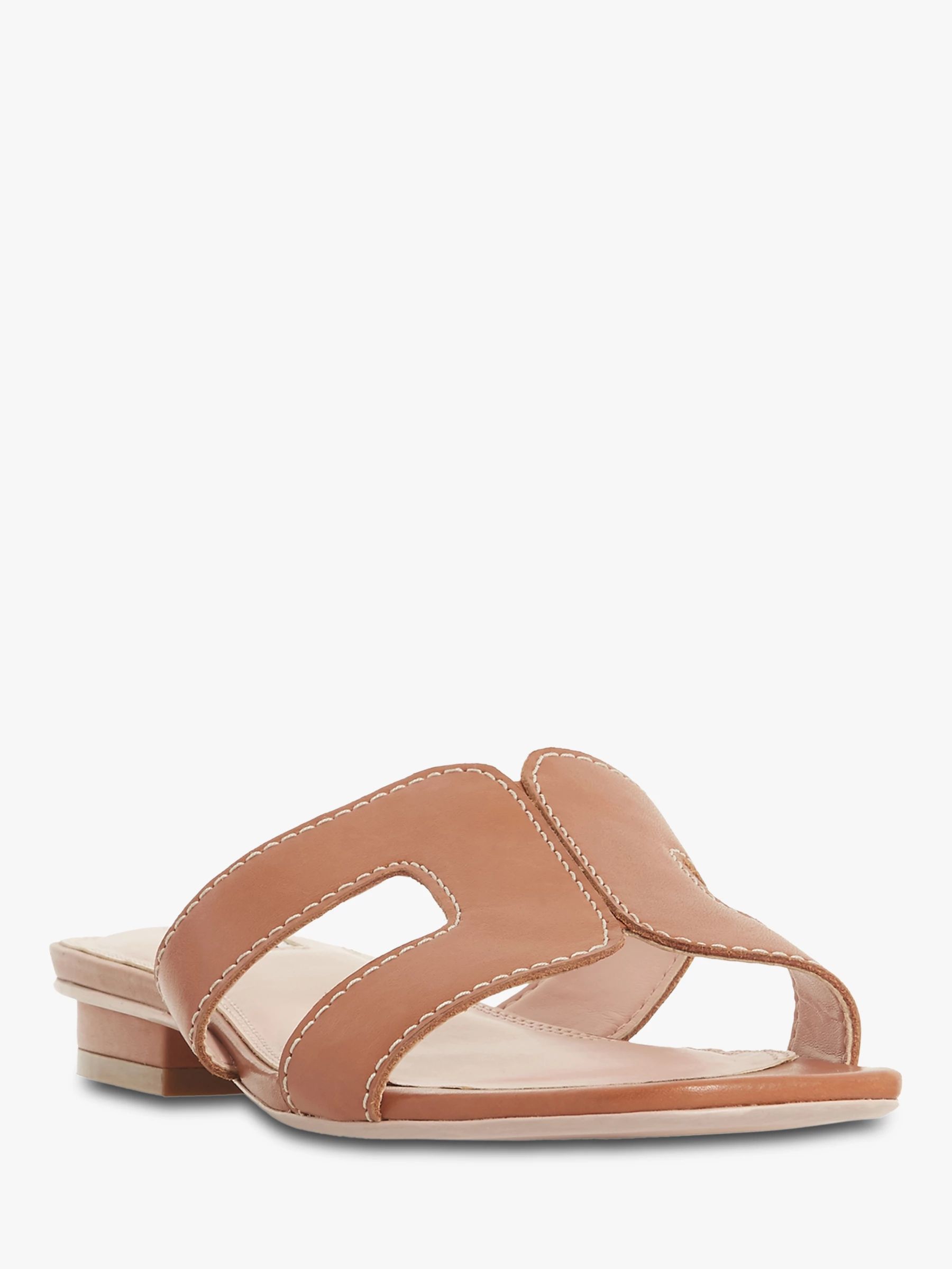 Dune Loupe Flat Slider Sandals | John Lewis (UK)