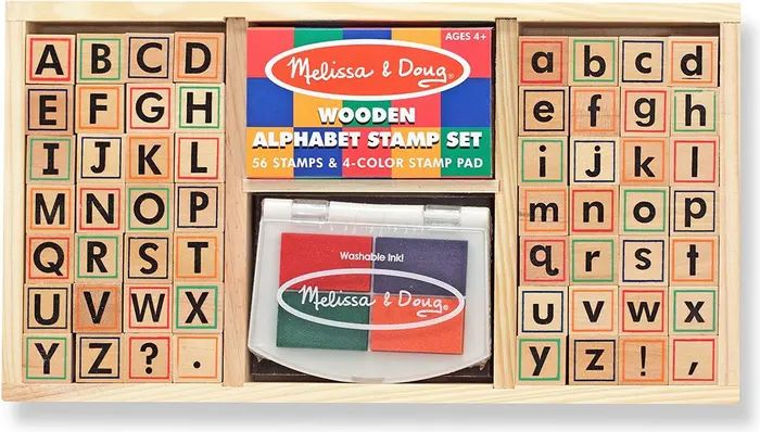 Melissa & Doug Alphabet Stamp Set | Nordstrom Rack