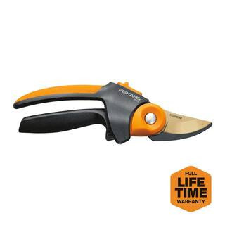 PowerGear2 3/4 in. Cut Capacity Titanium Coated Blade with SoftGrip Handle Bypass Hand Pruning Shears | The Home Depot
