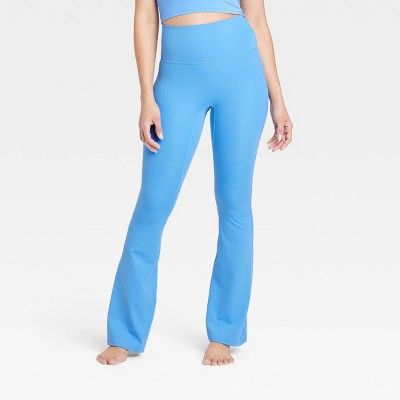 Women's Brushed Sculpt Ultra High-Rise Flare Leggings - All in Motion™ | Target