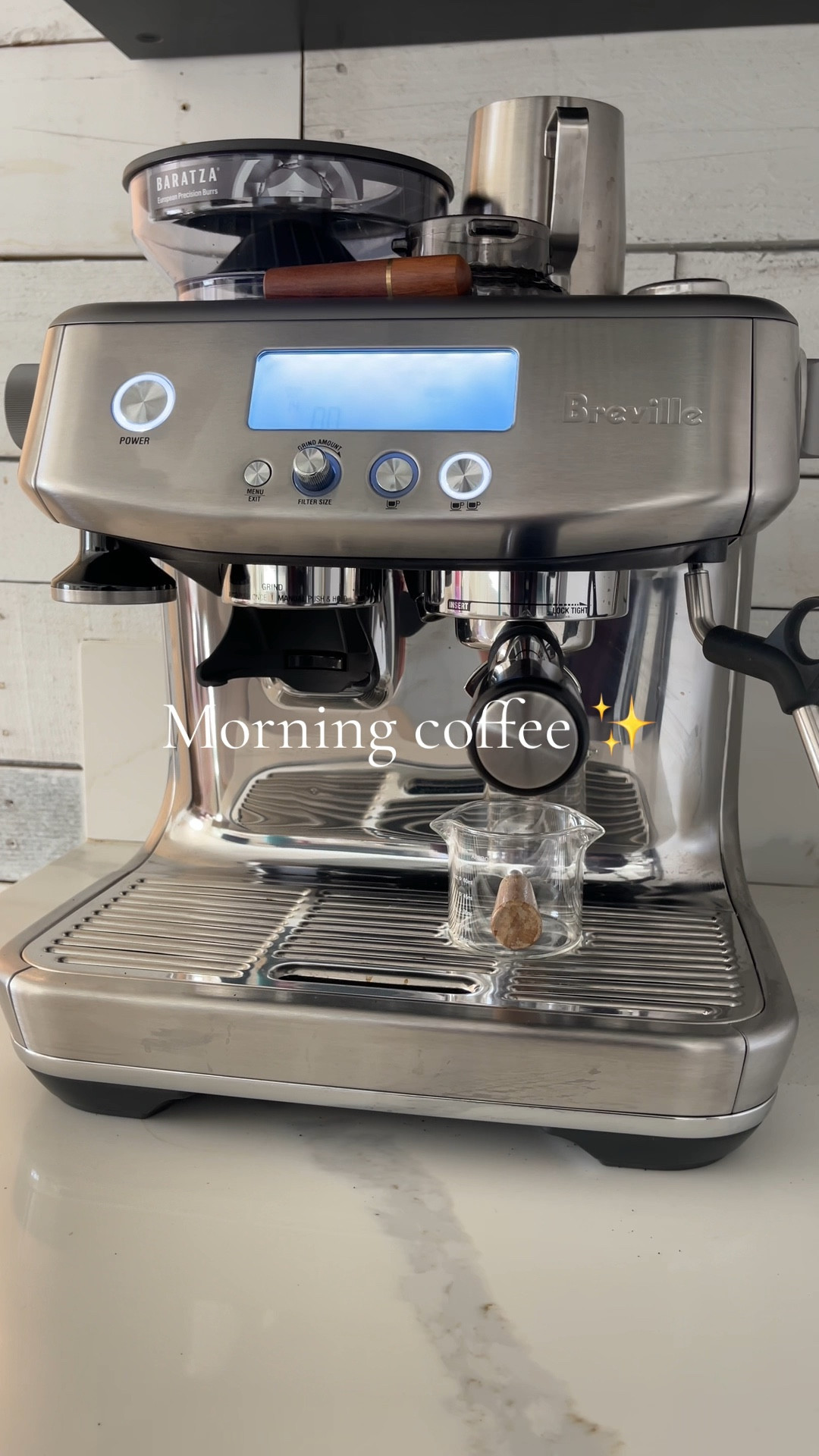 Cozy morning coffee #breville #coffee #home 

#LTKSeasonal #LTKhome #LTKVideo