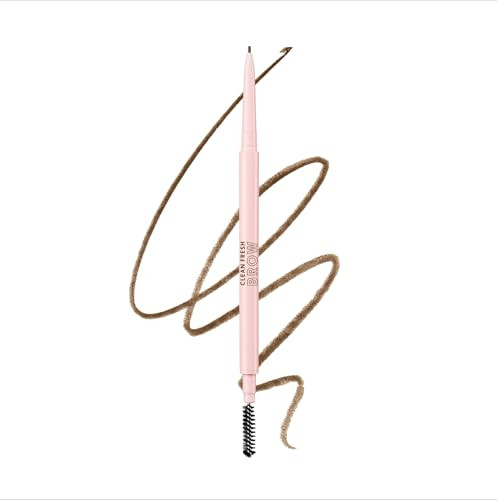 Covergirl Clean Fresh Brow Nano, 400 Soft Brown, Eyebrow Pencil, Ultra-Precise Tip, Waterproof, Transfer-Resistant, Built-In Spoolie, Vegan Formula, 0.001oz | Amazon (US)